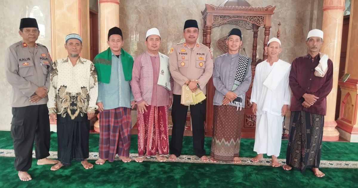 Kapolsek Rajeg Giat Jumling di Mejid Al-istianah Perum Griya Asri Sukamanah Desa Sukamanah Kecamatan Rajeg