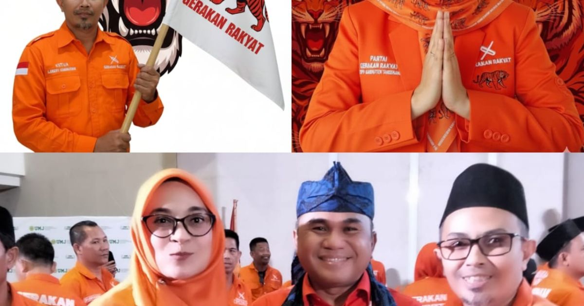 Andry Ardiansyah Nakhodai DPD Partai Gerakan Rakyat Kabupaten Tangerang: Suarakan Aspirasi Lewat Politik Santun