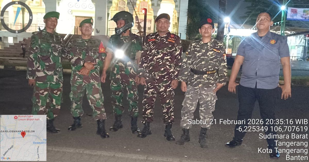 Babinsa Bersama Komduk Intensifkan Patroli Rutin Jaga Keamanan Warga