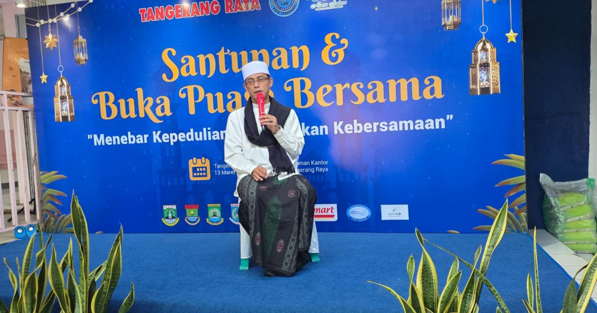 Koran Tangerang Raya dan LAN Kota Tangerang Santuni ratusan Anak Yatim dan Duafa