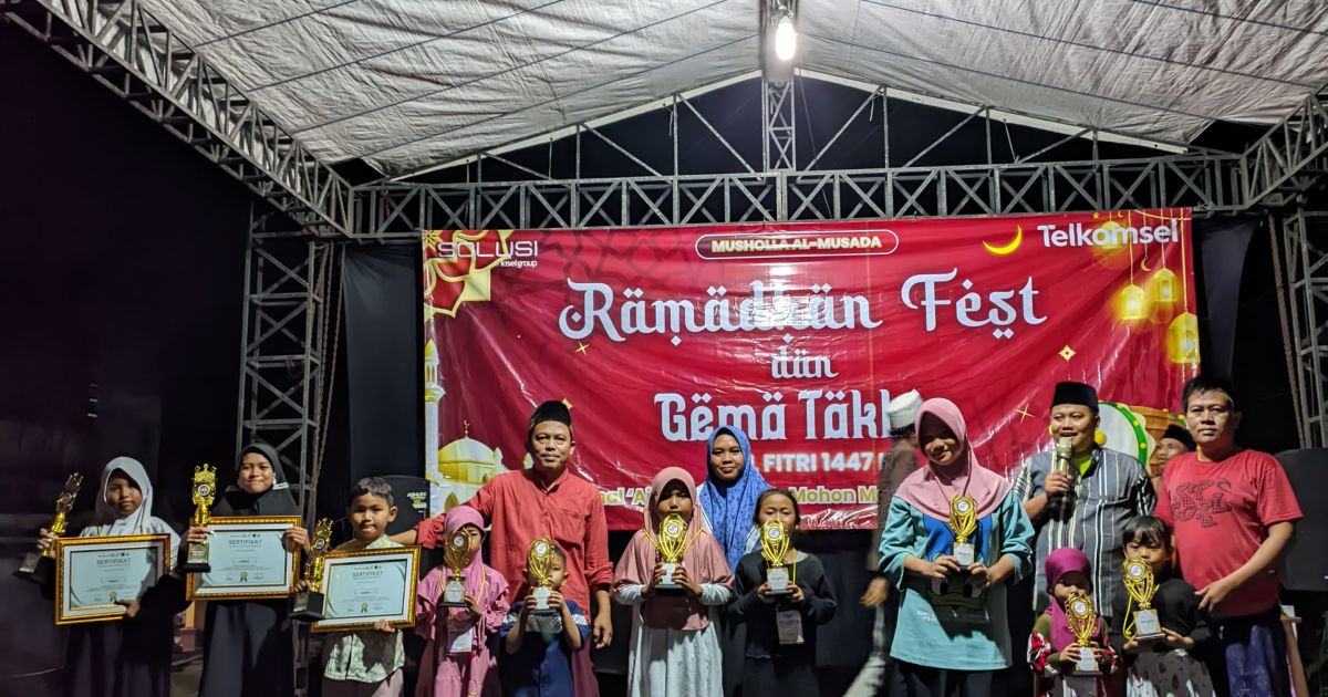 Pemuda dan Masyarakat Pasukan Al-Musada Gelar Festival Ramadhan