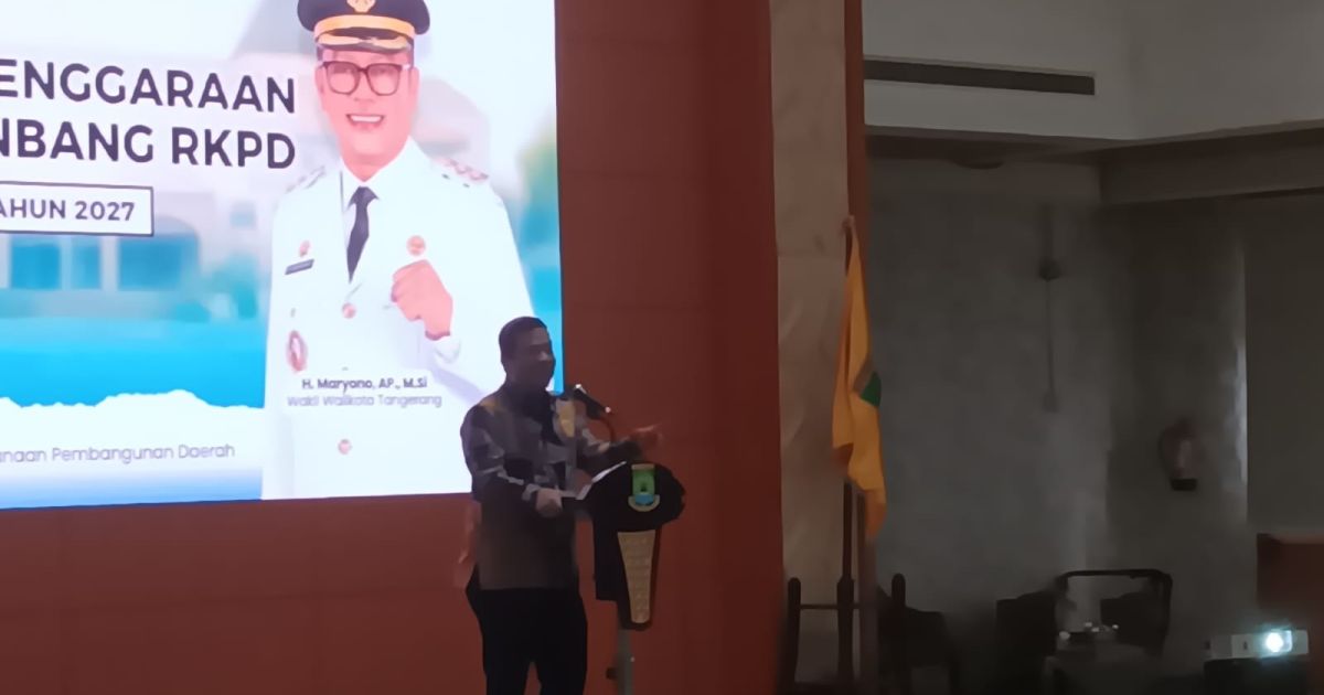 Ketua DPRD Tangerang Paparkan Peta Masalah Tangerang tahun 2027