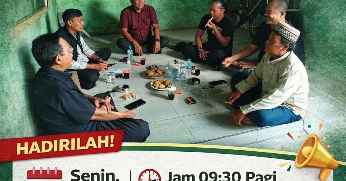 Media Center Rajeg (MCR) Gelar Rapat Evaluasi Kerja Dan diskusi Pengurus