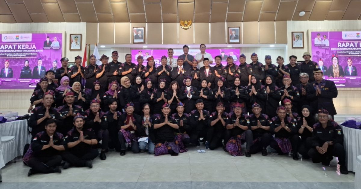 DKKT Kabupaten Tangerang Gelar Raker di GSG Tiga Raksa