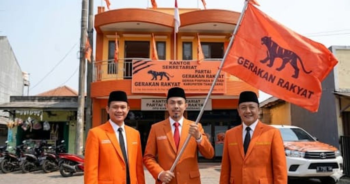 Verifikasi Faktual Kanwilkumham Banten, Pengurus DPD Partai Gerakan Rakyat Kabupaten Tangerang Solid Hadir Tepat Waktu