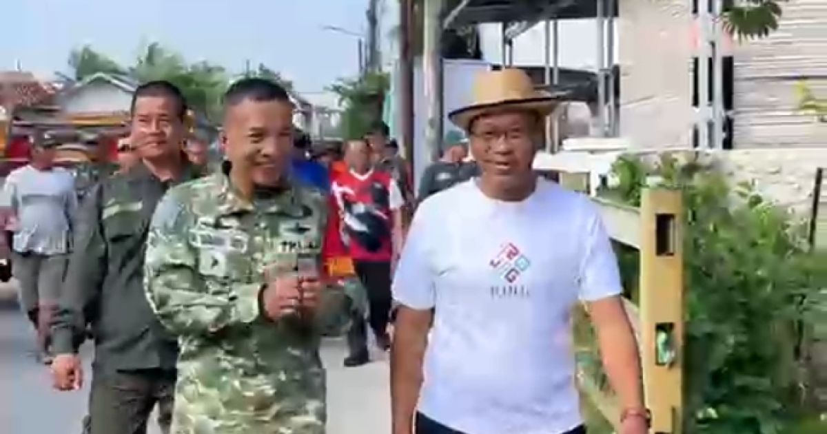 Pemerintah kecamatan Rajeg Bersama Jajaran Gelar Korvei di Desa Pengarengan
