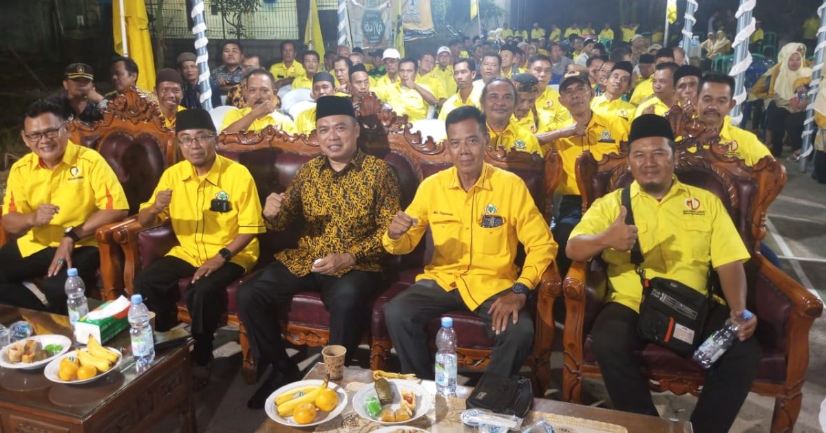 Halal Bihalal, Dan Pelantikan Ketua Srikandi Malikarang Dihadiri Ketua DPRD Kabupaten Tangerang