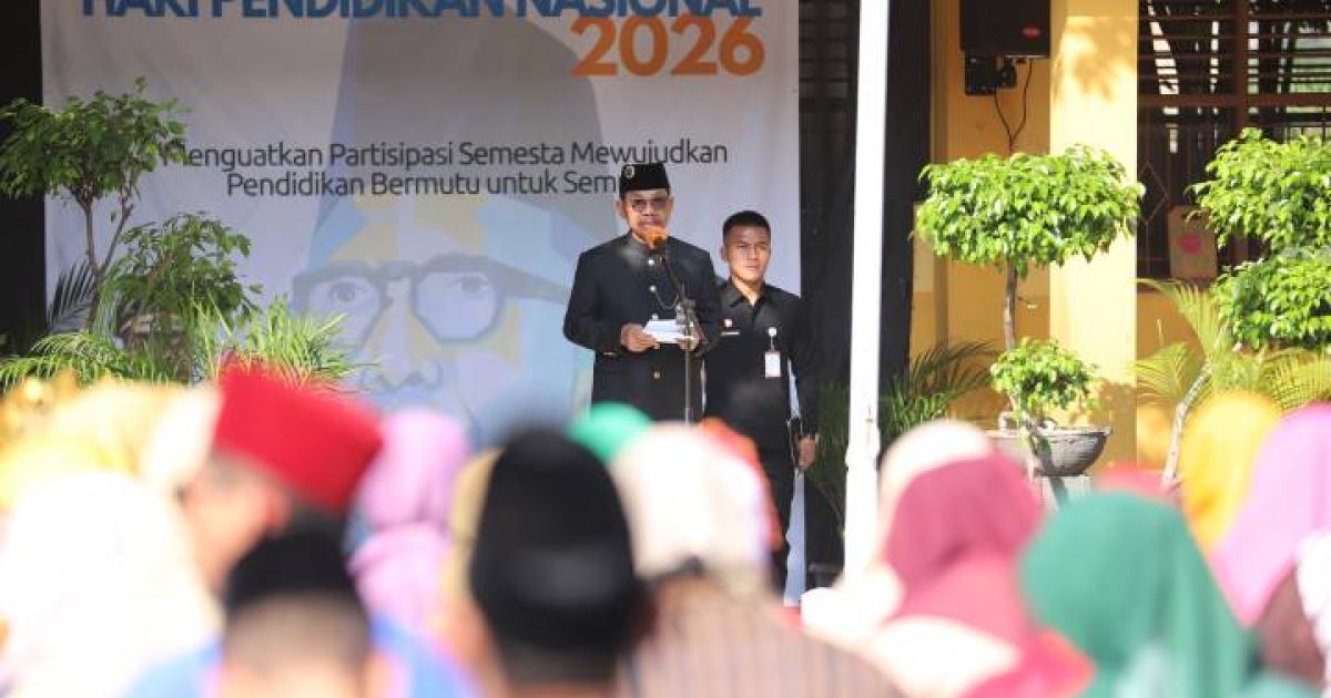 Walikota Tangerang Pimpin Apel Hardiknas