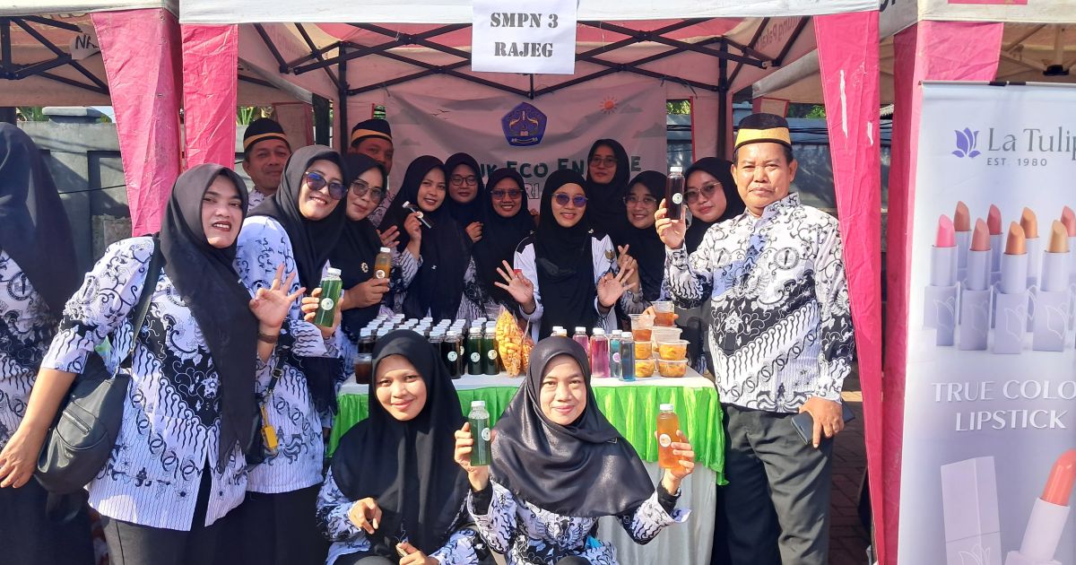 SMPN 3 Rajeg Ikut Berpartisipasi di Peringatan Hari Pendidikan Nasional
