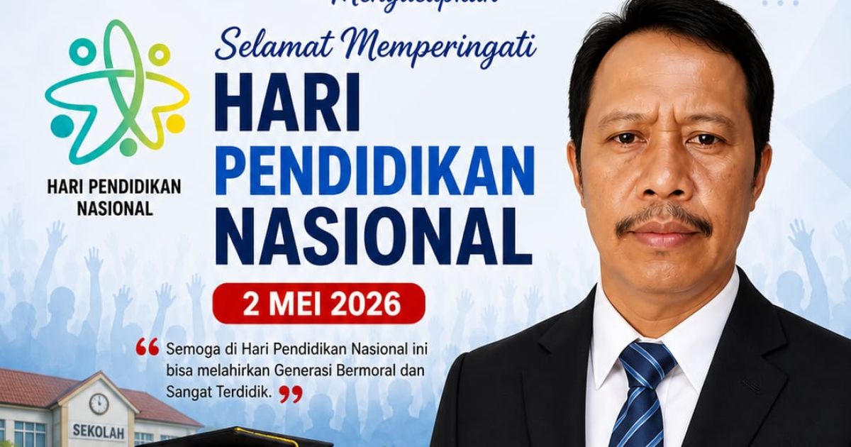 Ketua Media Center Rajeg Nean Irawan Mengucapkan Selamat Memperingati Hari Pendidikan Nasional