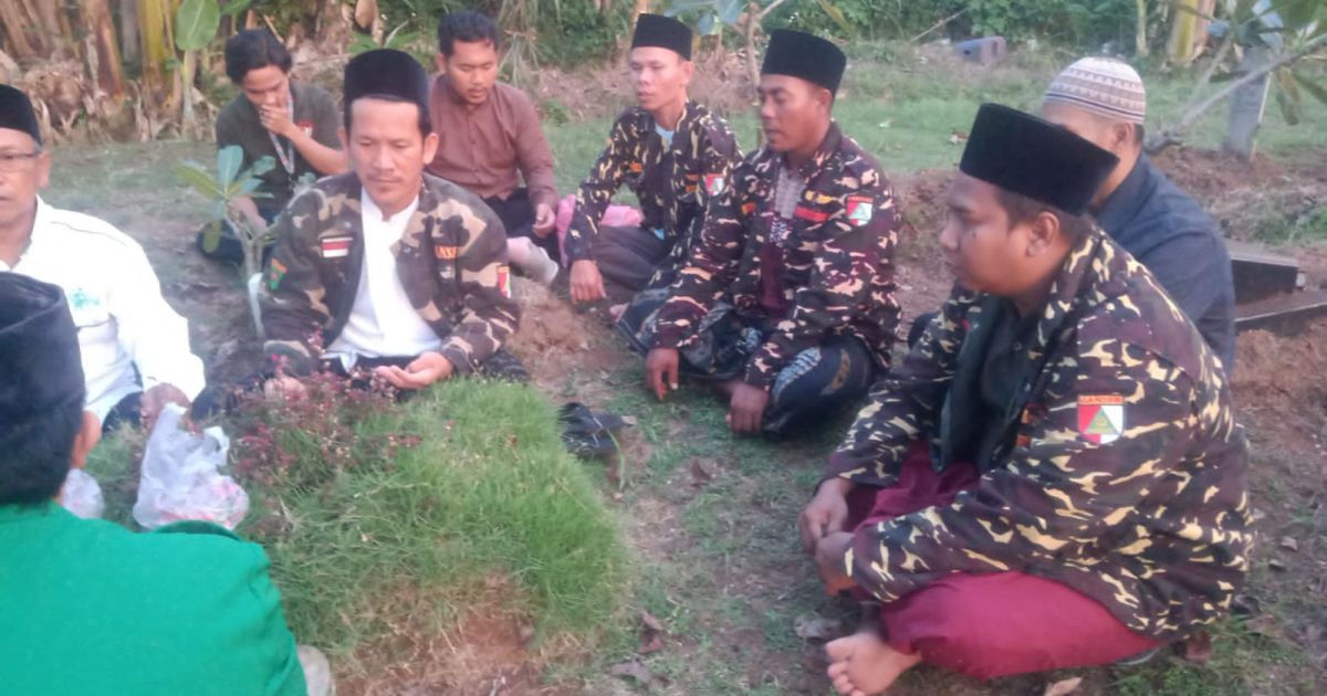 GP Ansor Dan Satkoryon Banser Kecamatan Rajeg Gelar Ziarah Kubur: Jaga Silaturahmi Dan Teladani Perjuangan Para Sahabat