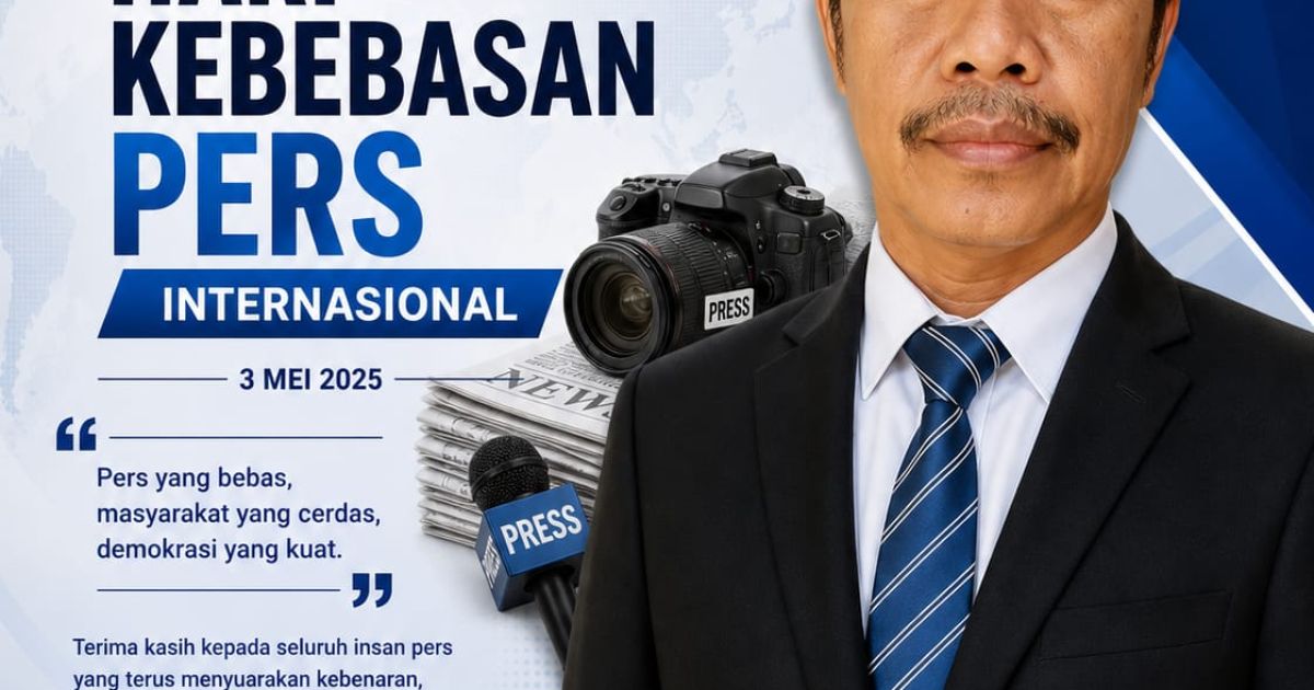 Ketua Media Center Rajeg Ucapkan Selamat Hari Kebebasan Pers Nasional 2026