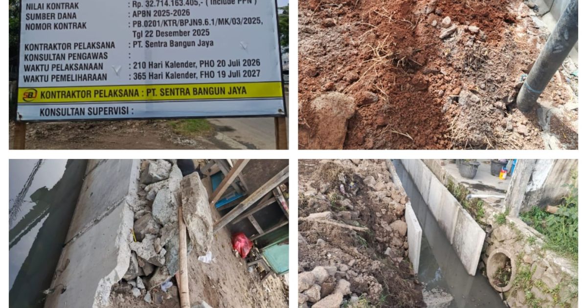 Proyek Preservasi Lingkar Selatan Cilegon Bernilai Rp. 32.714.163.405 Milyar ASAL JADI! Diduga Tak Sesuai RAB dan Kurang Pengawasan