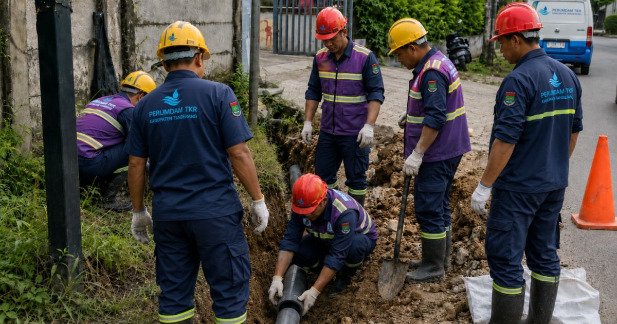 Masyarakat Rajeg Segera Nikmati Akses Air Bersih, PERUMDAM TKR Wujudkan Pemerataan Layanan di Kabupaten Tangerang