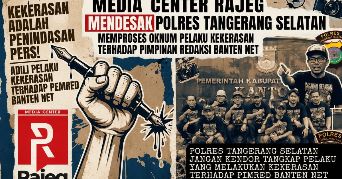 MCR Desak Polsek Serpong Segera Tangkap Pelaku Penganiayaan Pimpinan Redaksi BantenNet