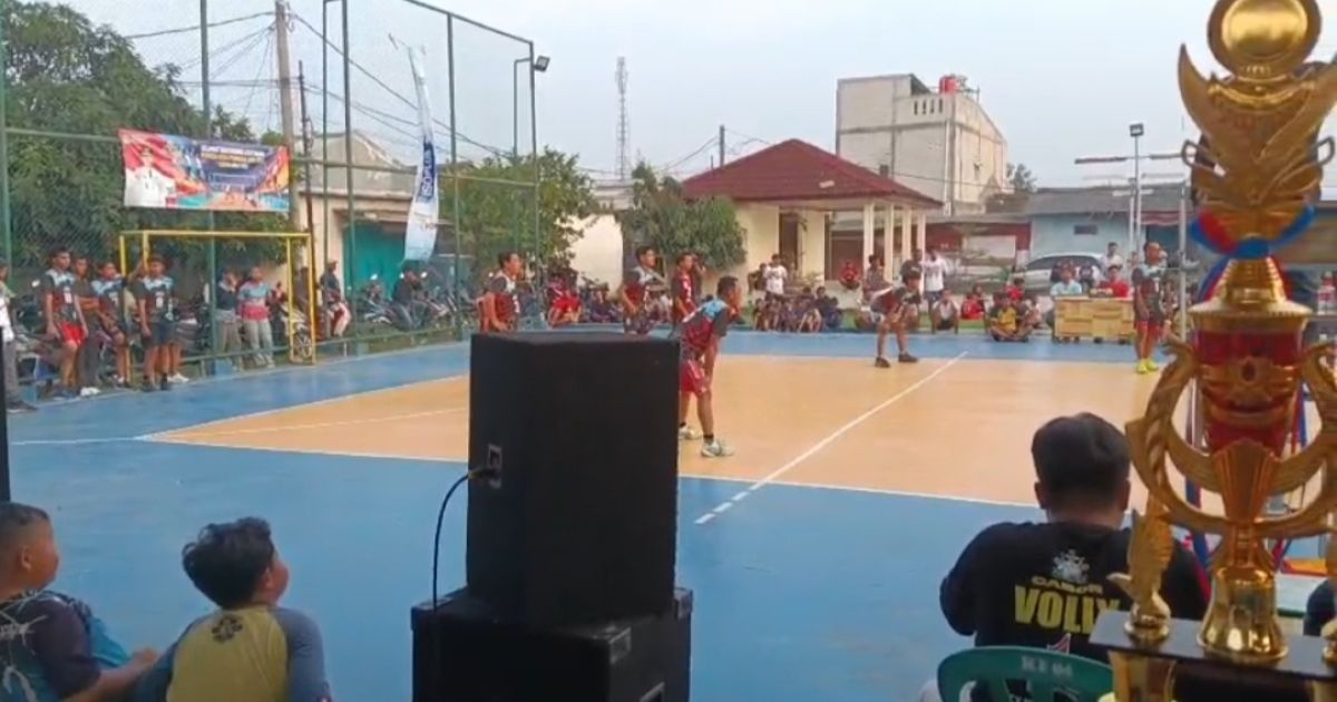 Pordes Ke-4 tahun Desa Pisangan Jaya Berlangsung Meriah Dan Memberikan Semangat Olahraga