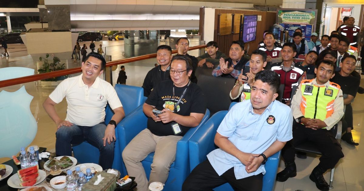 Eratkan Sinergitas Bersama Masyarakat, Polresta Bandara Soetta Gelar Nobar Piala Dunia 2026