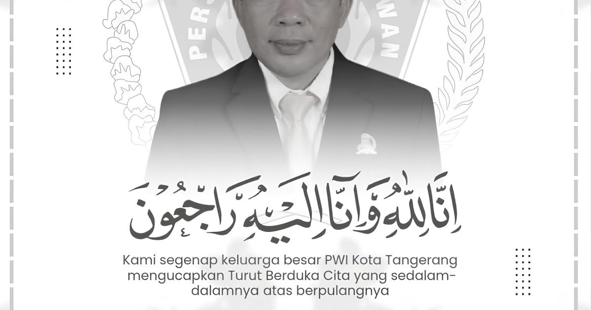 PWI Kota Tangerang Berduka,Atas Wafatnya Ketua DPRD Kota Tangerang 