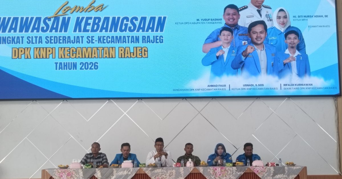 KNPI Kecamatan Rajeg Lomba Wawasan kebangsaan Memperingati HUT RI yang ke 81