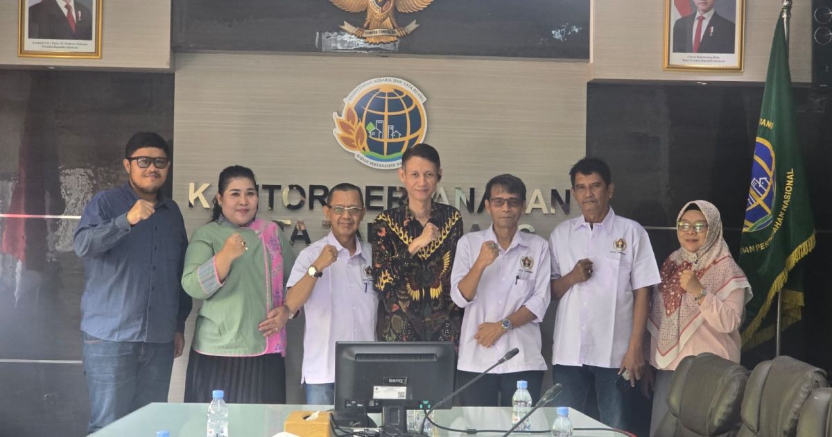 Kantah Kota Tangerang Jadi Pilot Project Transformasi Layanan, PWI Siap Perkuat Edukasi Publik