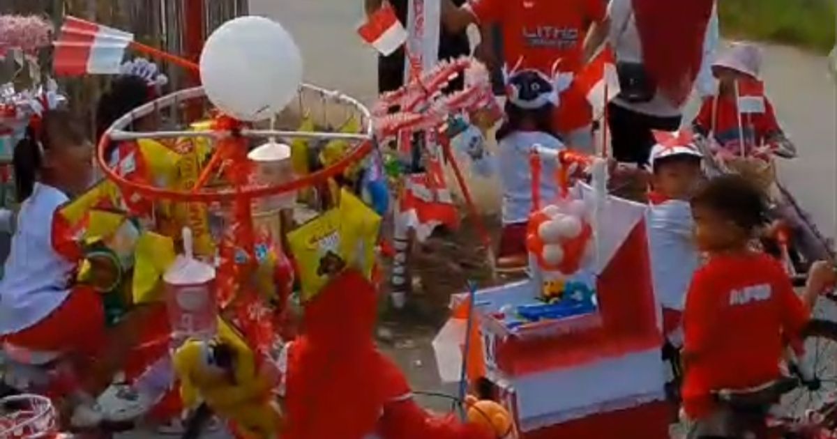 Semarak HUT RI ke 81 Warga Perumahan Mutiara Puri Harmoni Sepatan Gelar Carnaval Sepeda Hias Anak Anak dan Perlombaan Perkuat Kebersamaan