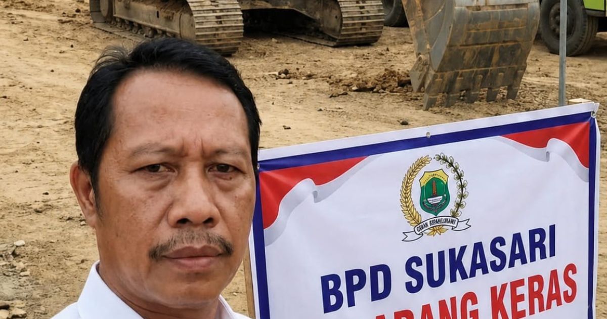 BPD Sukasari Melarang Keras Adanya Galian Tanah di Wilayah Desa Sukasari.