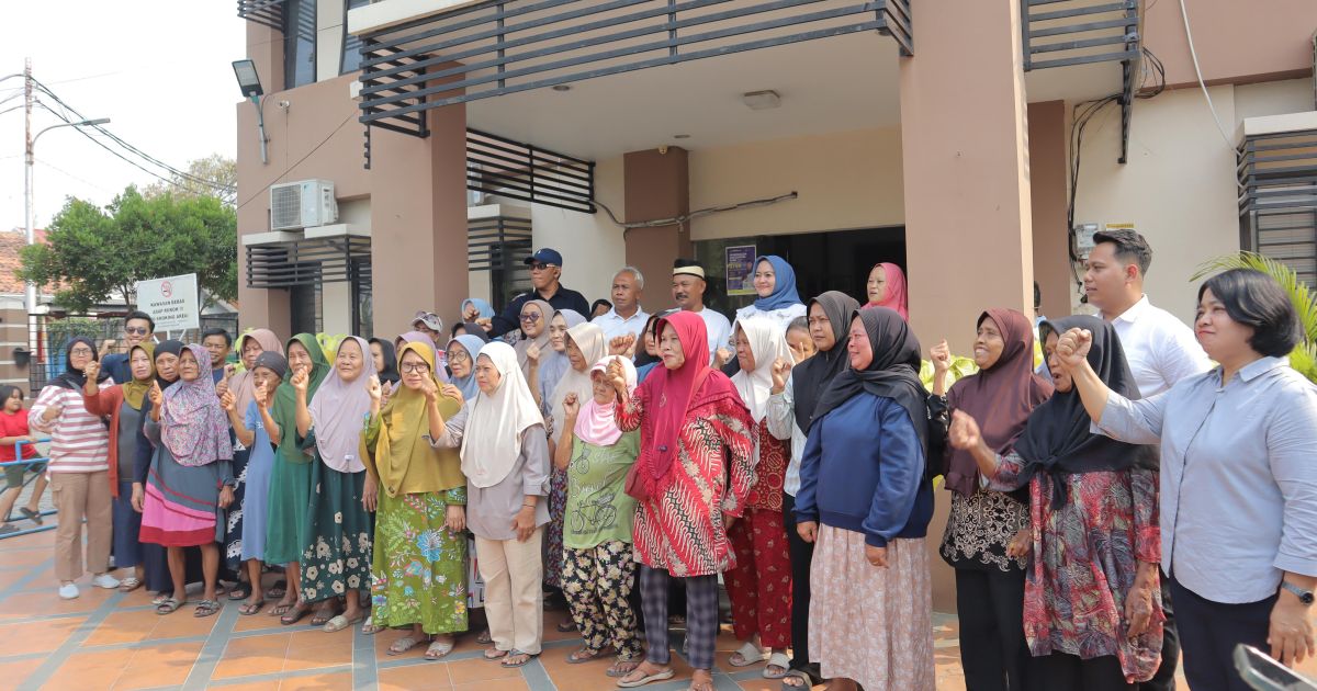 Peduli Warga Sekitar, Lapas Kelas I Tangerang Salurkan 250 Paket Sembako